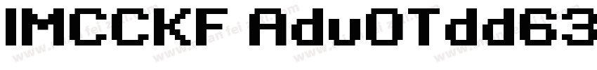 IMCCKF AdvOTdd63dae3字体转换